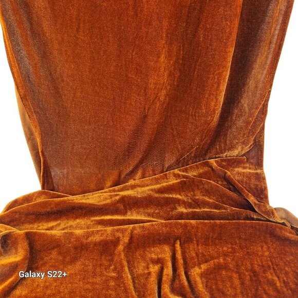 Luxurious Terracotta Rust Velvet Table Runner 10ft Long Wedding & Fall Decor Dis - Picture 3 of 10